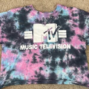 MTV Tie Dyed Crop